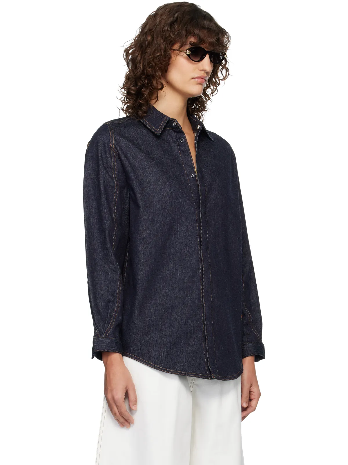 JACQUEMUS 'The Amelo de-Nîmes denim' シャツ - 画像2