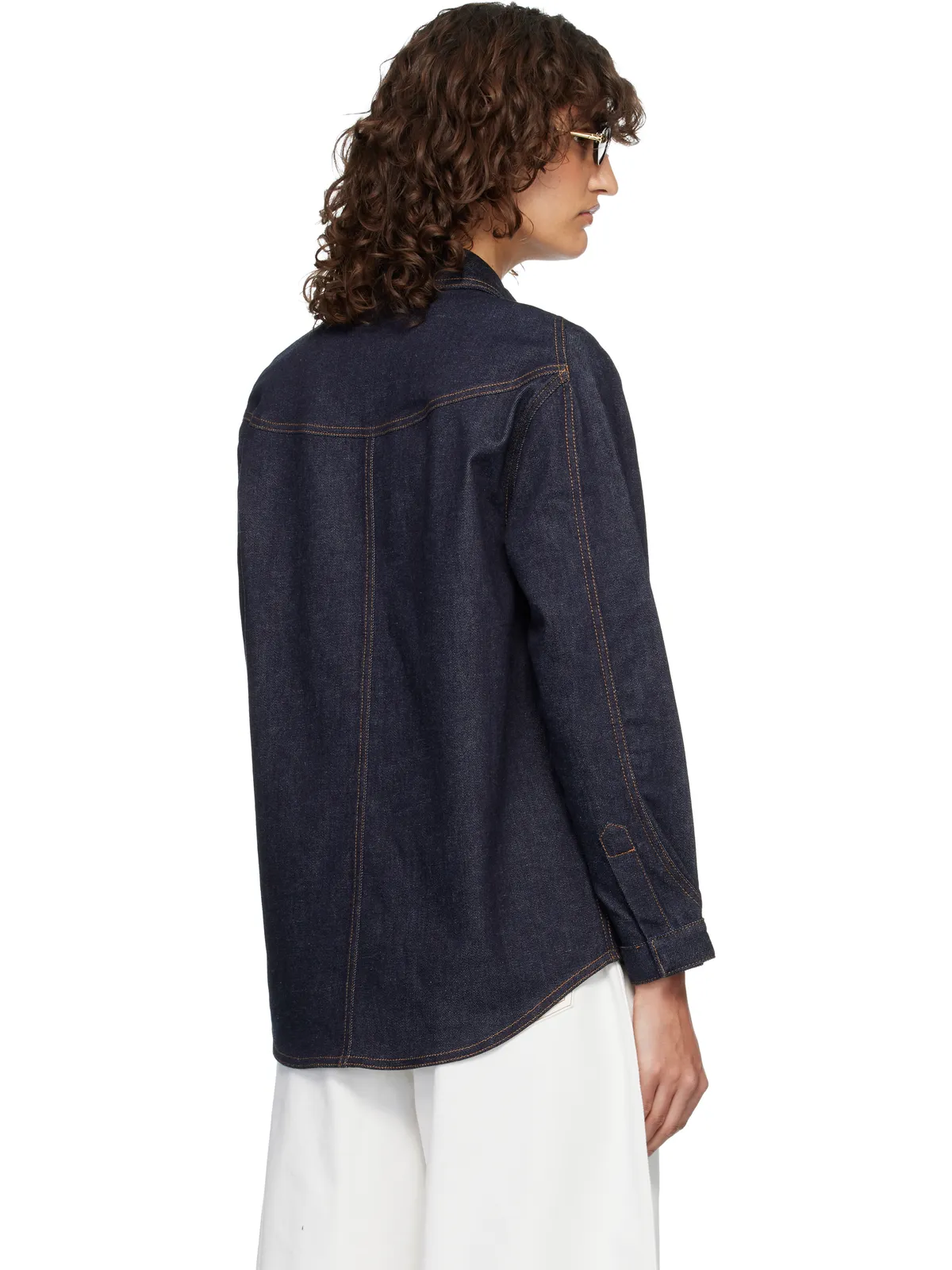 JACQUEMUS 'The Amelo de-Nîmes denim' シャツ - 画像3