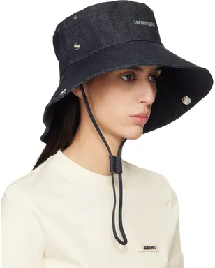 JACQUEMUS La Croisière 'The de-Nîmes' デニム バケットハット - サムネイル2