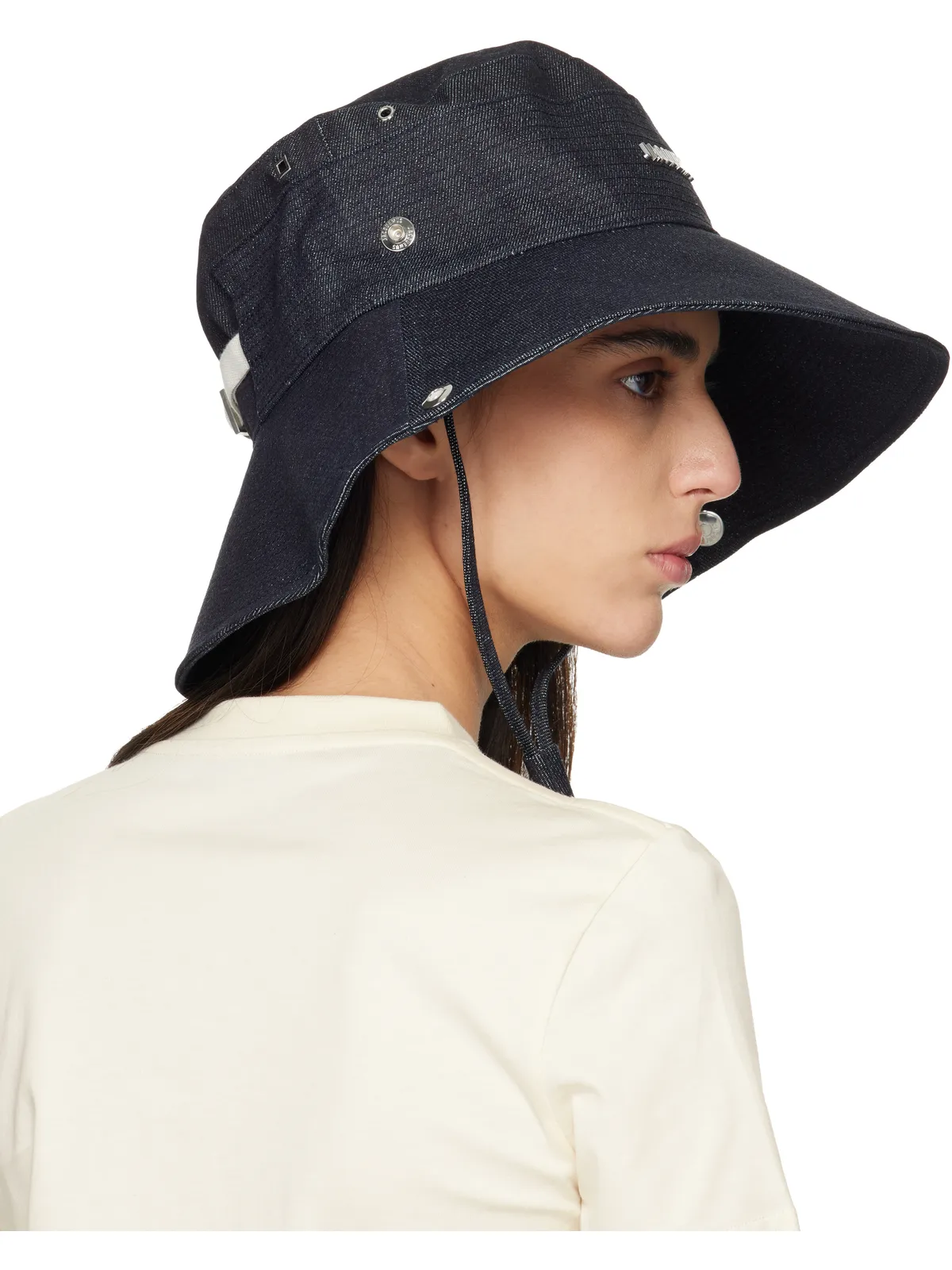JACQUEMUS La Croisière 'The de-Nîmes' デニム バケットハット - 画像3