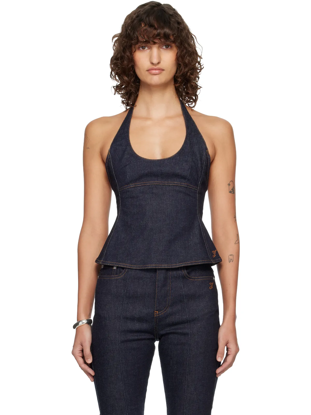 JACQUEMUS 'The Lavoir de-Nîmes denim' トップス - 画像1