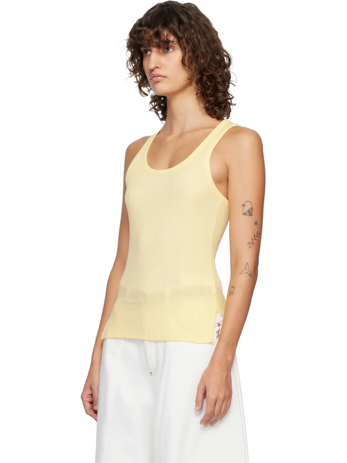 JACQUEMUS 'The Rond Carré' タンクトップ - 画像4