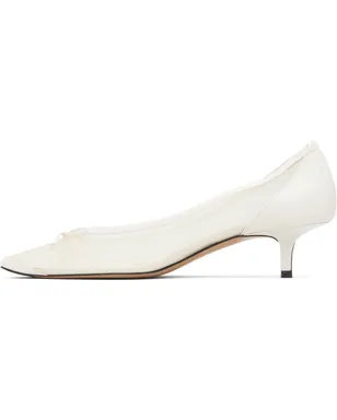 JACQUEMUS ホワイト 'The low Turni' ヒール - サムネイル3