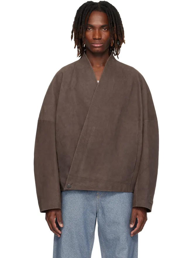 JACQUEMUS JACQUEMUS 'The Berger' スエードジャケットの商品画像
