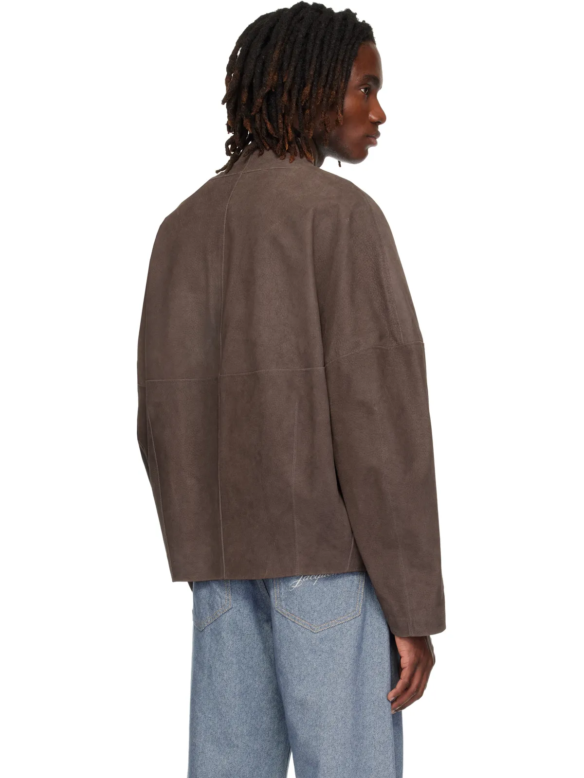 JACQUEMUS 'The Berger' スエードジャケット - 画像3