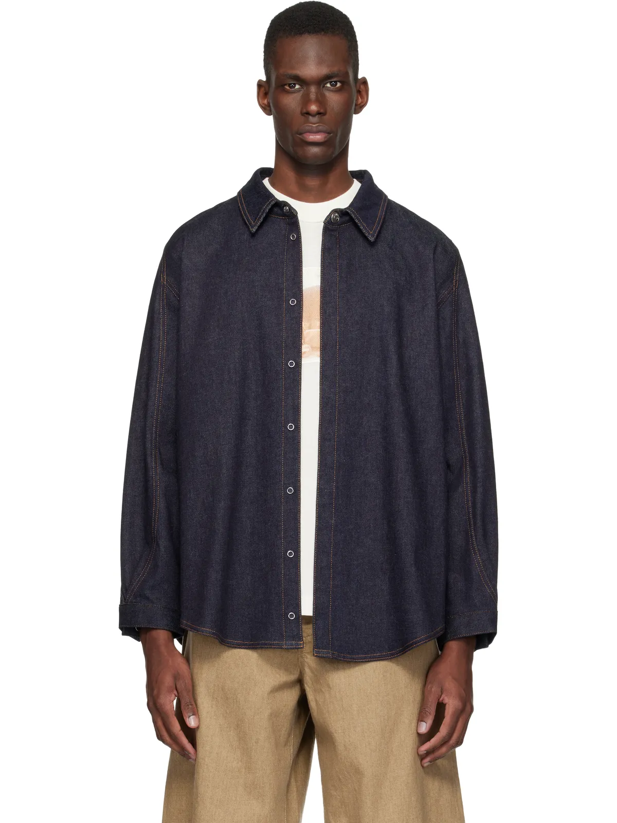 JACQUEMUS 'The Amelo de-Nîmes' デニムシャツ - 画像1