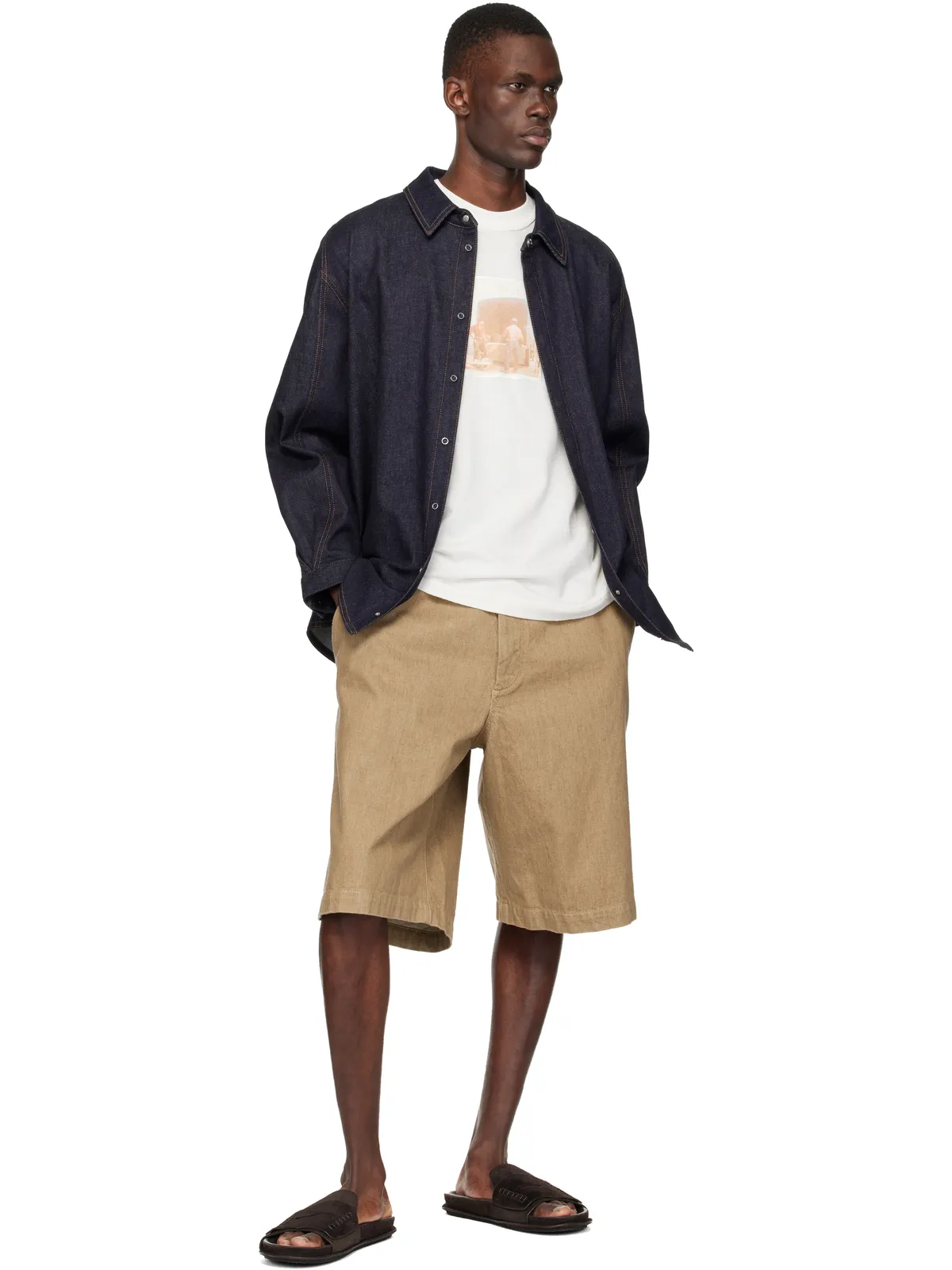 JACQUEMUS 'The Amelo de-Nîmes' デニムシャツ - 画像4