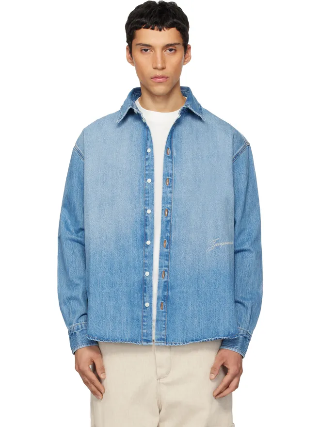 JACQUEMUS JACQUEMUS 'The Simon de-Nîmes' デニムシャツの商品画像
