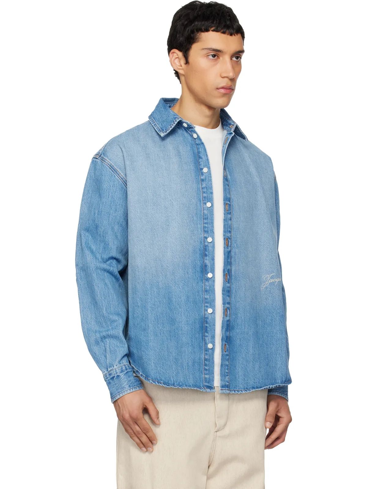 JACQUEMUS 'The Simon de-Nîmes' デニムシャツ - 画像2