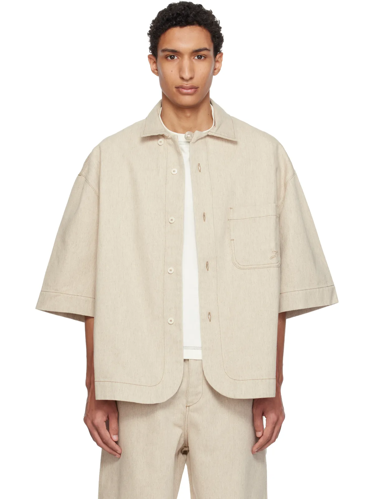 JACQUEMUS 'The Paysan de-Nîmes' デニムシャツ - 画像1