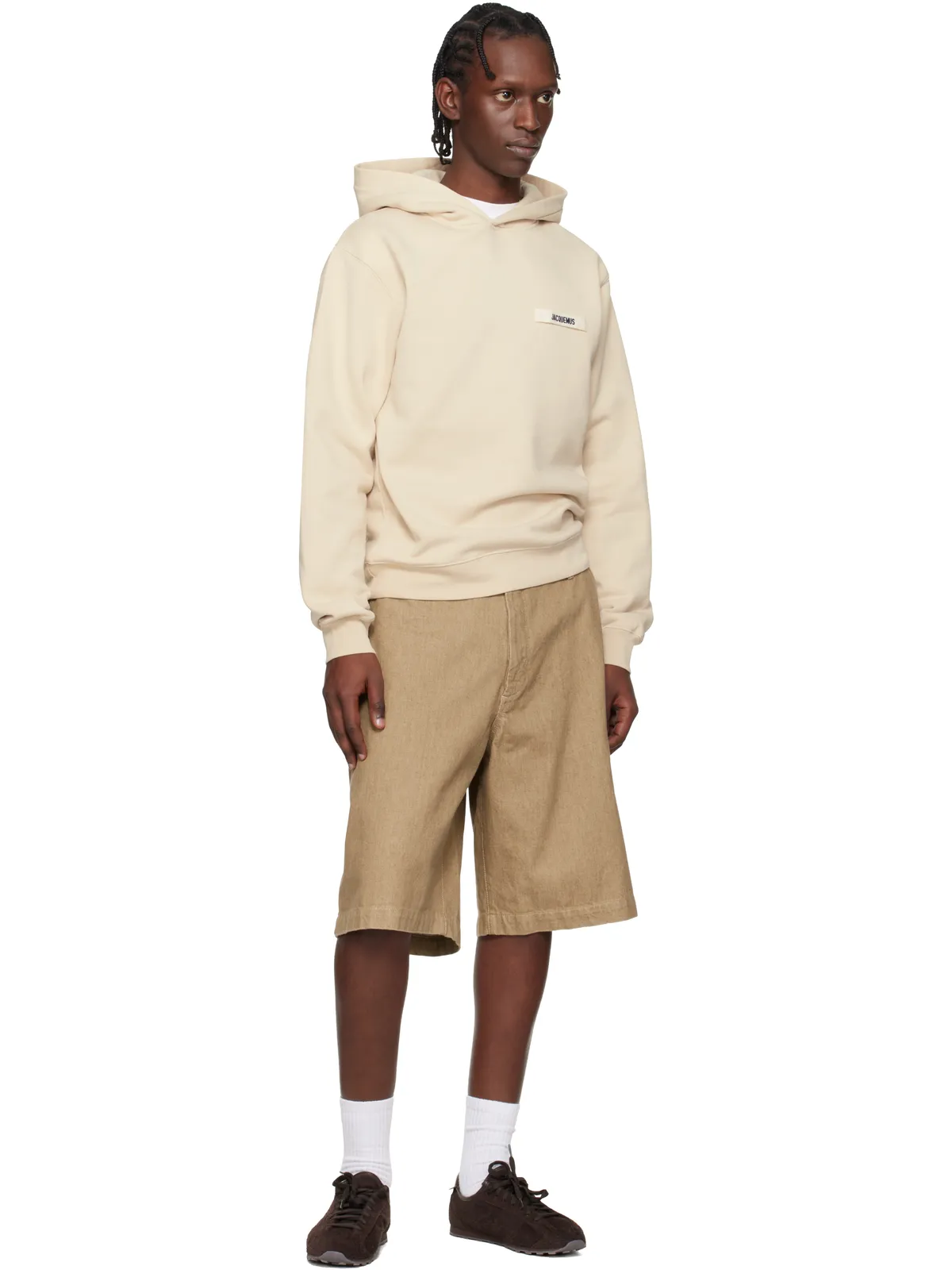 JACQUEMUS 'Le Short De-Nimes Pastro' デニムショートパンツ - 画像4