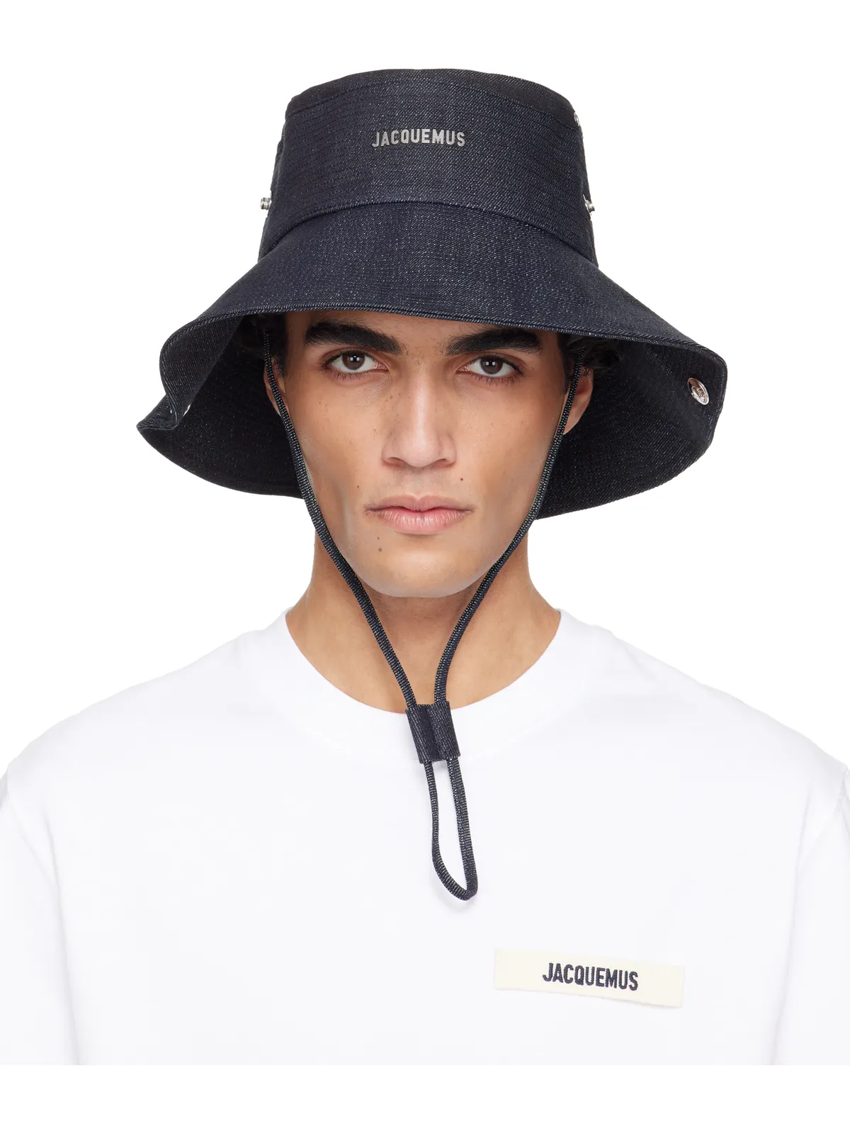 JACQUEMUS La Croisière 'The de-Nîmes' デニム バケットハット - 画像1