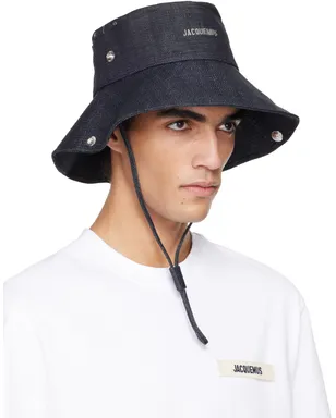 JACQUEMUS La Croisière 'The de-Nîmes' デニム バケットハット - サムネイル2