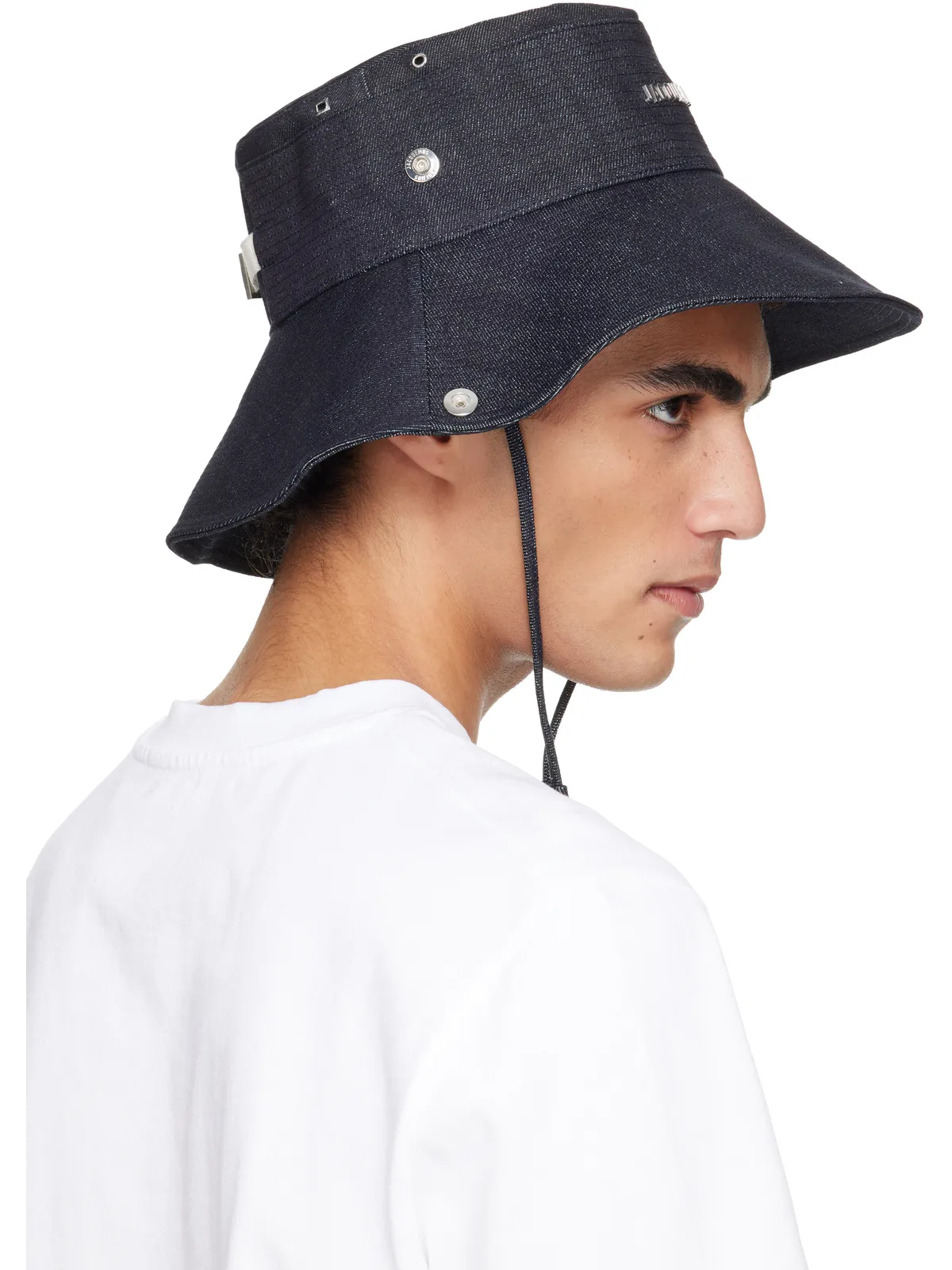 JACQUEMUS La Croisière 'The de-Nîmes' デニム バケットハット - 画像3