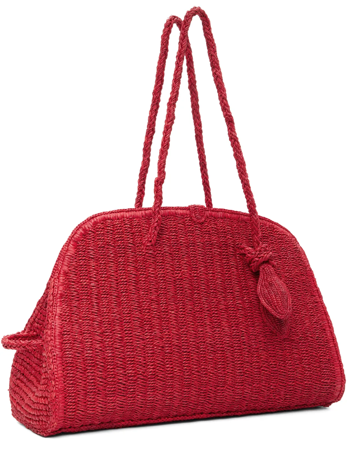 JACQUEMUS 'The raffia Turismo' トートバッグ - 画像2