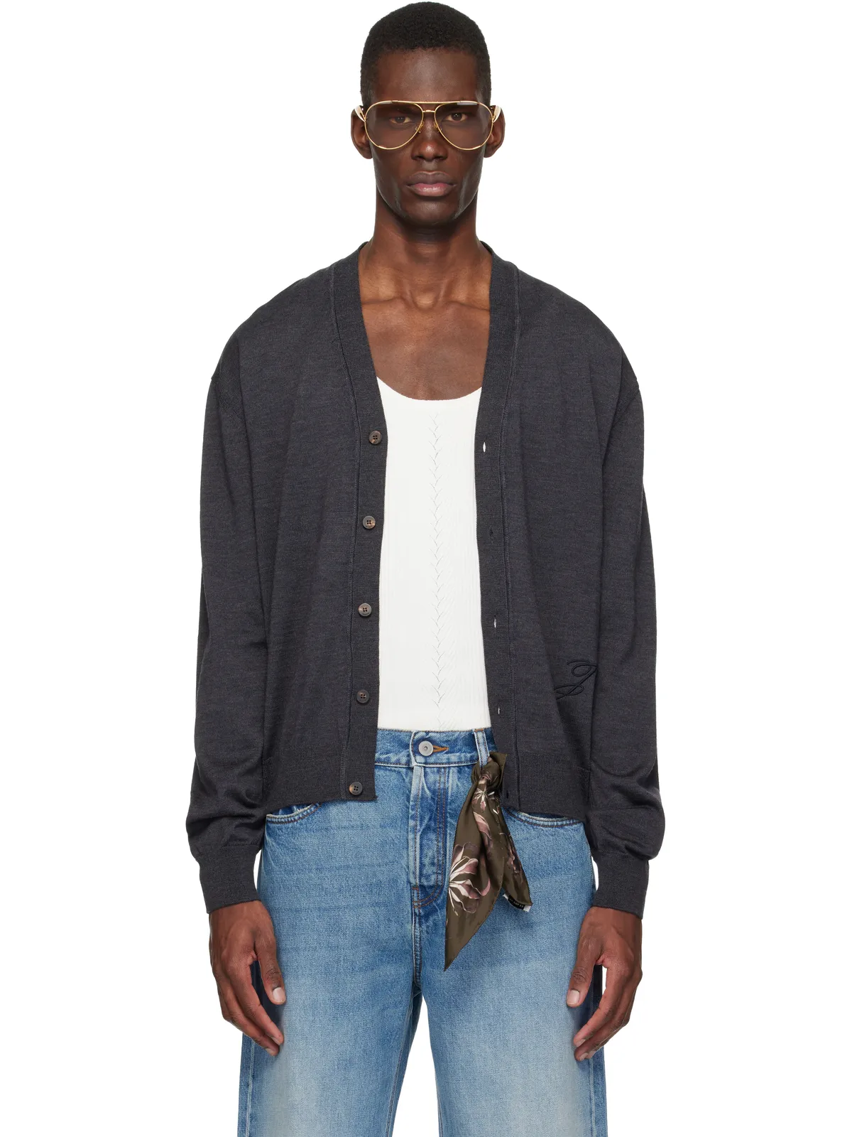 JACQUEMUS 'The J' カーディガン - 画像1