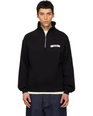 JACQUEMUS La Croisière 'The Gros Grain zipped-rollneck' スウェットシャツ - サムネイル1