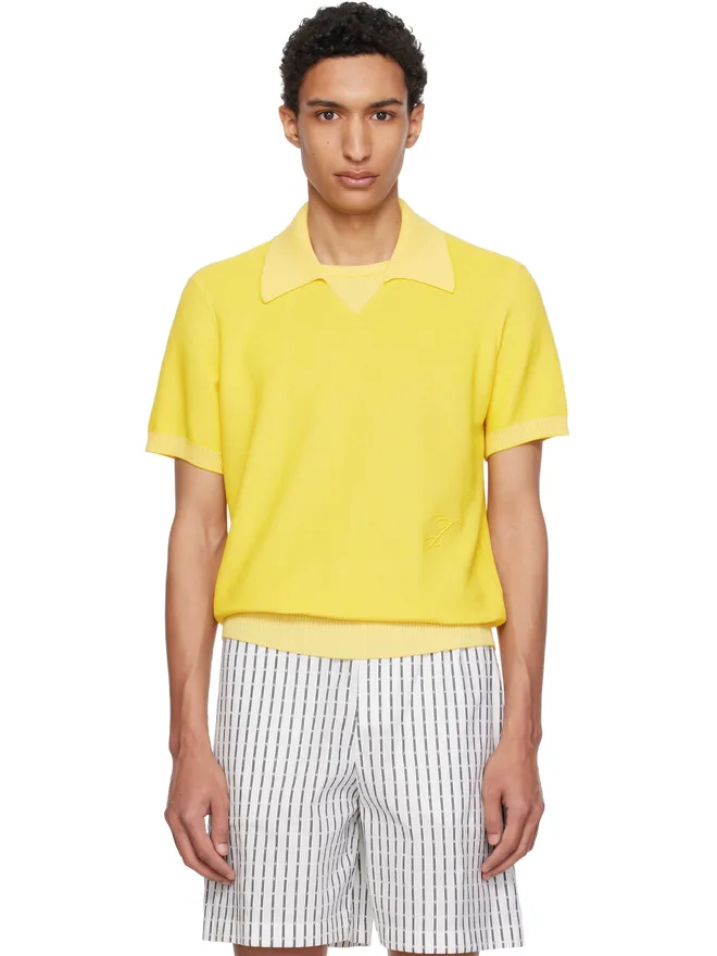 JACQUEMUS JACQUEMUS 'The J Knit' ニットポロシャツの商品画像