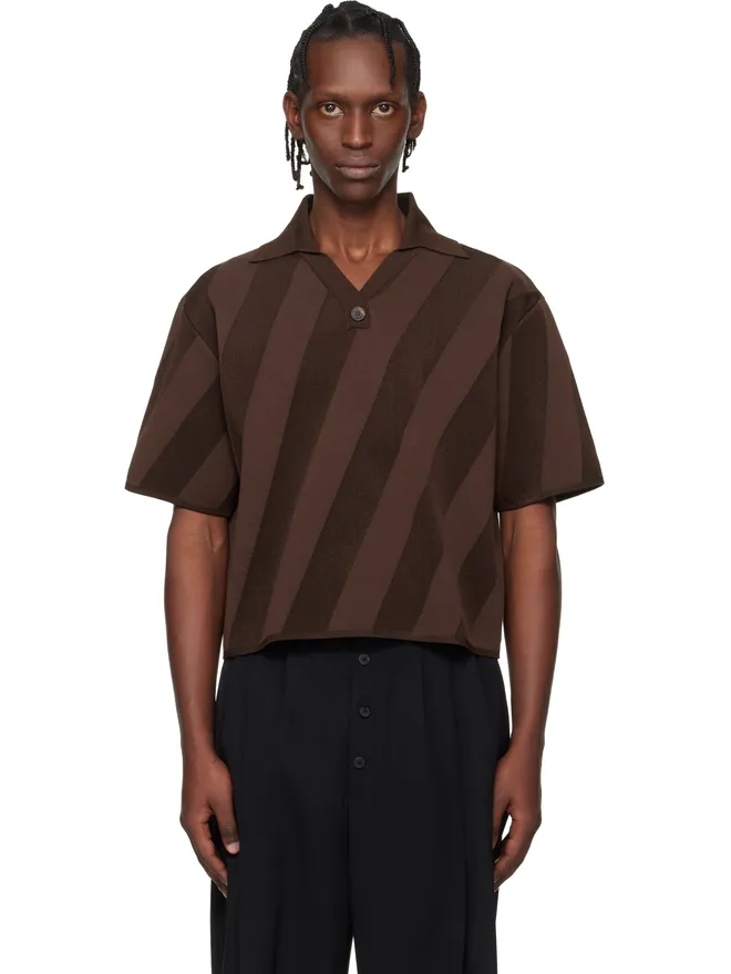 JACQUEMUS JACQUEMUS 'The Berlingot knit' ポロシャツの商品画像