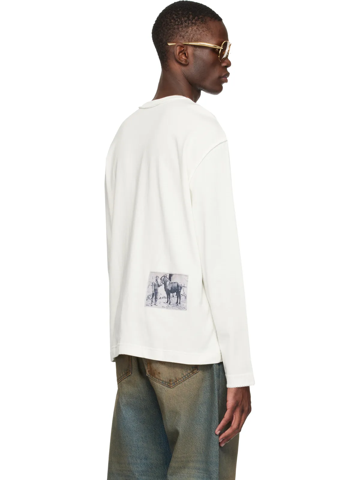 JACQUEMUS 'The Paysan long-sleeve' Tシャツ - 画像3