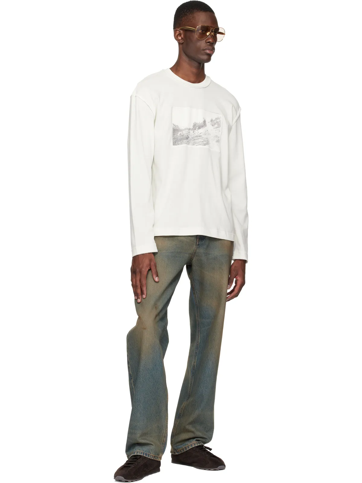 JACQUEMUS 'The Paysan long-sleeve' Tシャツ - 画像4