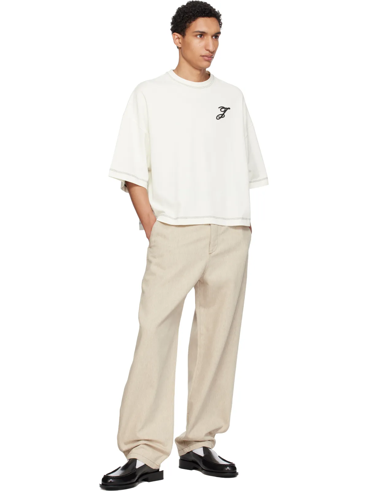JACQUEMUS 'The Letro' Tシャツ - 画像4