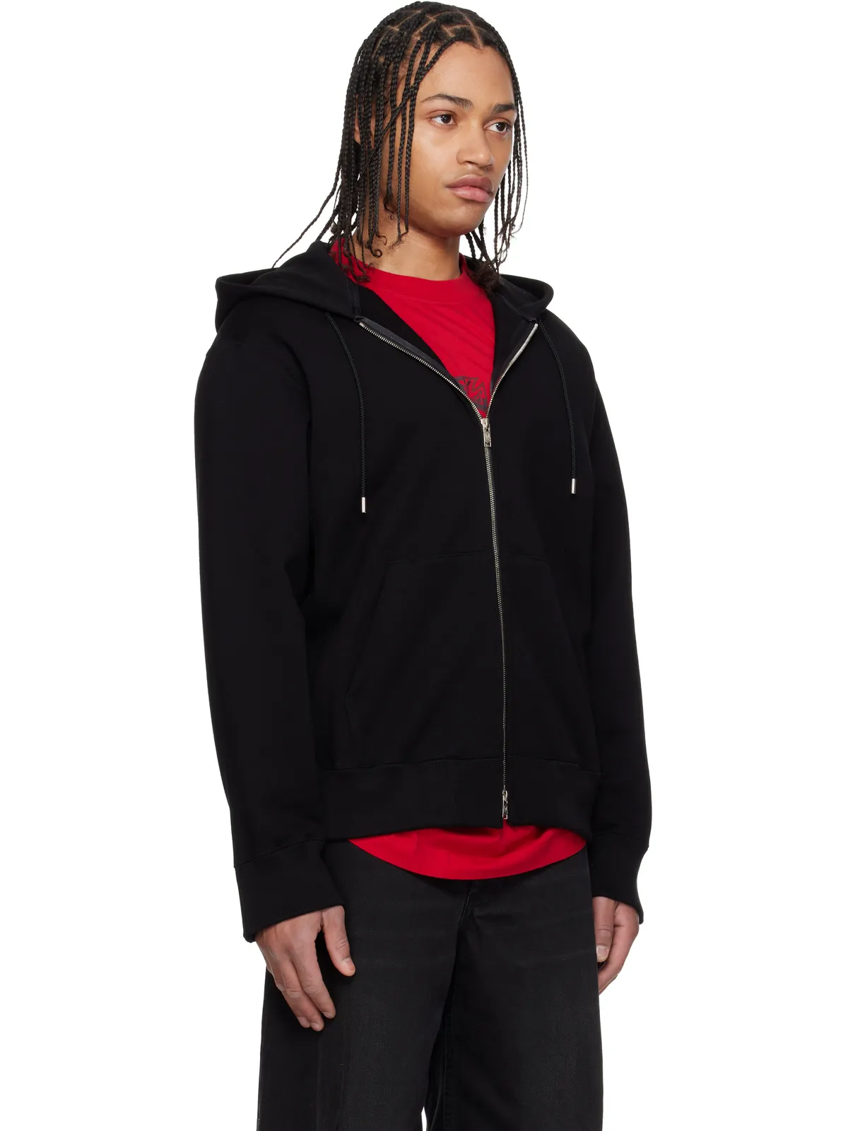 mastermind JAPAN OG Embroidery-Ish ジップアップフーディ - 画像2