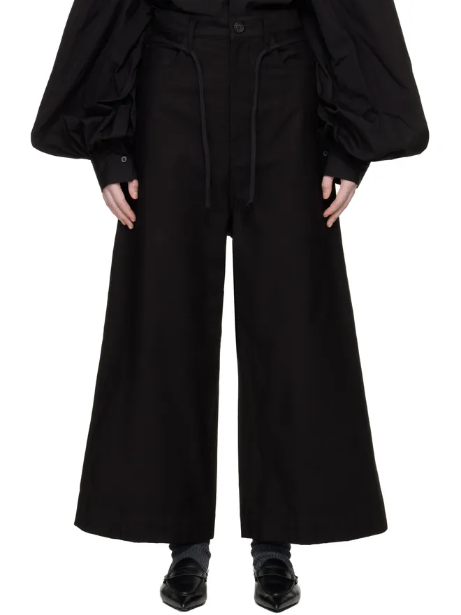 YOHJI YAMAMOTO YOHJI YAMAMOTO Double Loop D トラウザーズの商品画像