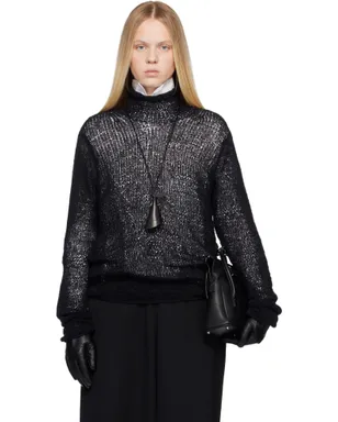 YOHJI YAMAMOTO サマーニット ハイネック セーター - サムネイル1