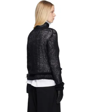 YOHJI YAMAMOTO サマーニット ハイネック セーター - サムネイル3