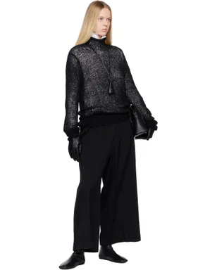 YOHJI YAMAMOTO サマーニット ハイネック セーター - サムネイル4