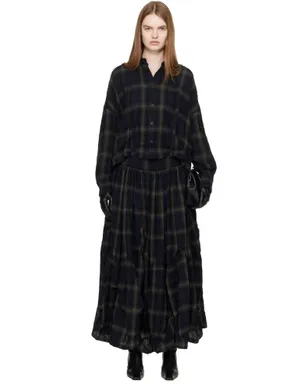 YOHJI YAMAMOTO Suspender マキシスカート - サムネイル1