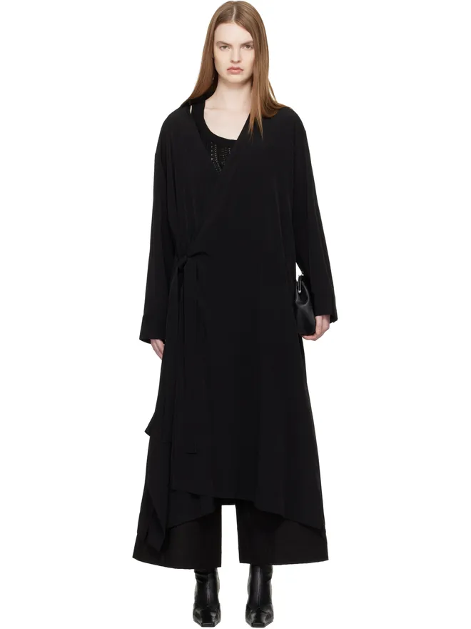 YOHJI YAMAMOTO YOHJI YAMAMOTO リラックスフィット シャツ ミディアムワンピースの商品画像