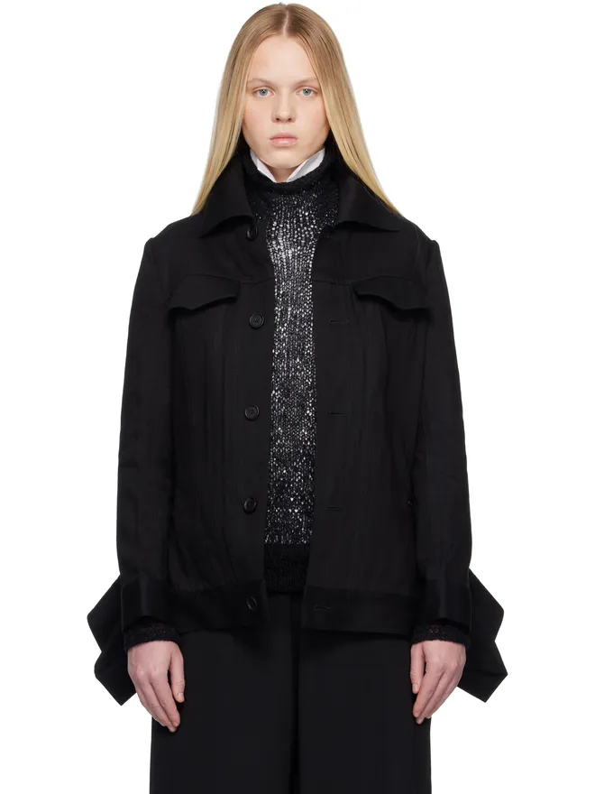 YOHJI YAMAMOTO YOHJI YAMAMOTO Side Zip デニムジャケットの商品画像