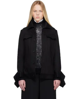 YOHJI YAMAMOTO Side Zip デニムジャケット - サムネイル1