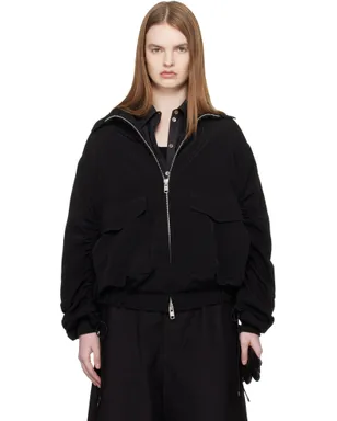 YOHJI YAMAMOTO シャーリング スリーブ ジャケット - サムネイル1