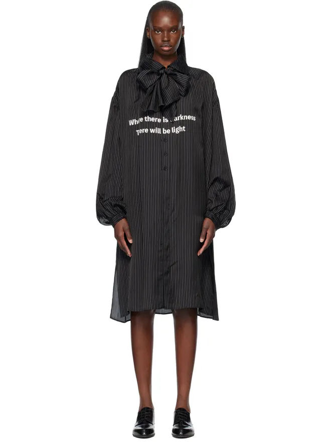 YOHJI YAMAMOTO YOHJI YAMAMOTO Message Scarf シャツの商品画像