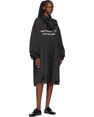 YOHJI YAMAMOTO Message Scarf シャツ - サムネイル4