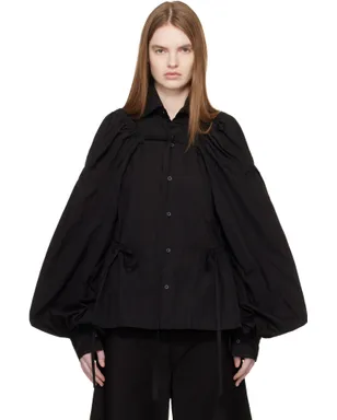 YOHJI YAMAMOTO Broad Combination シャツ - サムネイル1