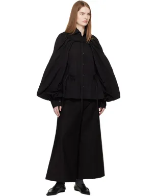 YOHJI YAMAMOTO Broad Combination シャツ - サムネイル4