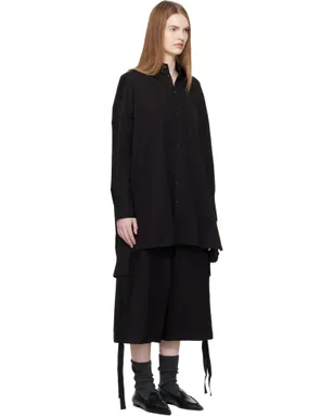 YOHJI YAMAMOTO Broad Button Detail シャツ - サムネイル2