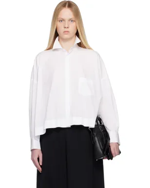 YOHJI YAMAMOTO Broad オーバーサイズ シャツ - サムネイル1