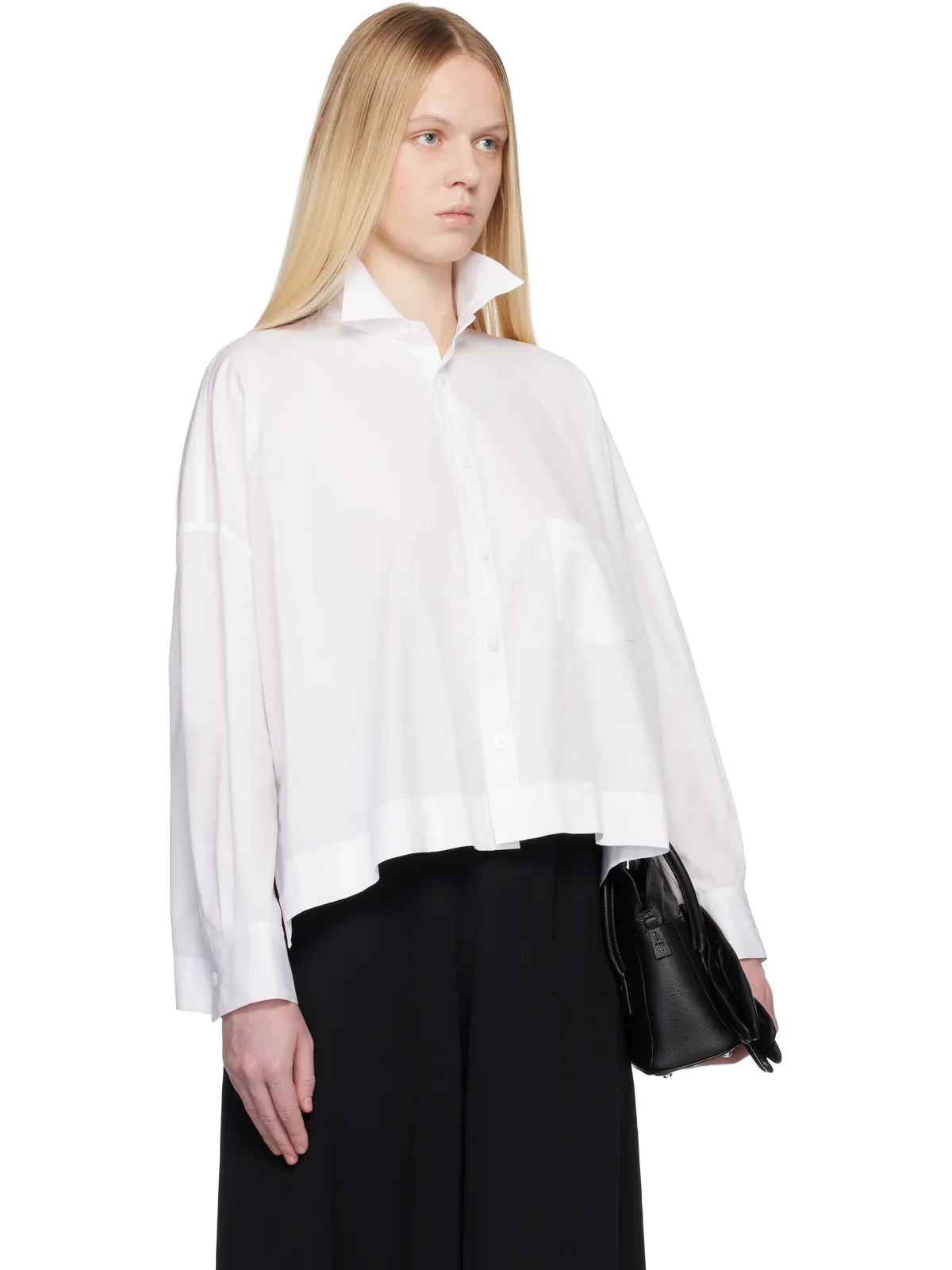 YOHJI YAMAMOTO Broad オーバーサイズ シャツ - 画像2