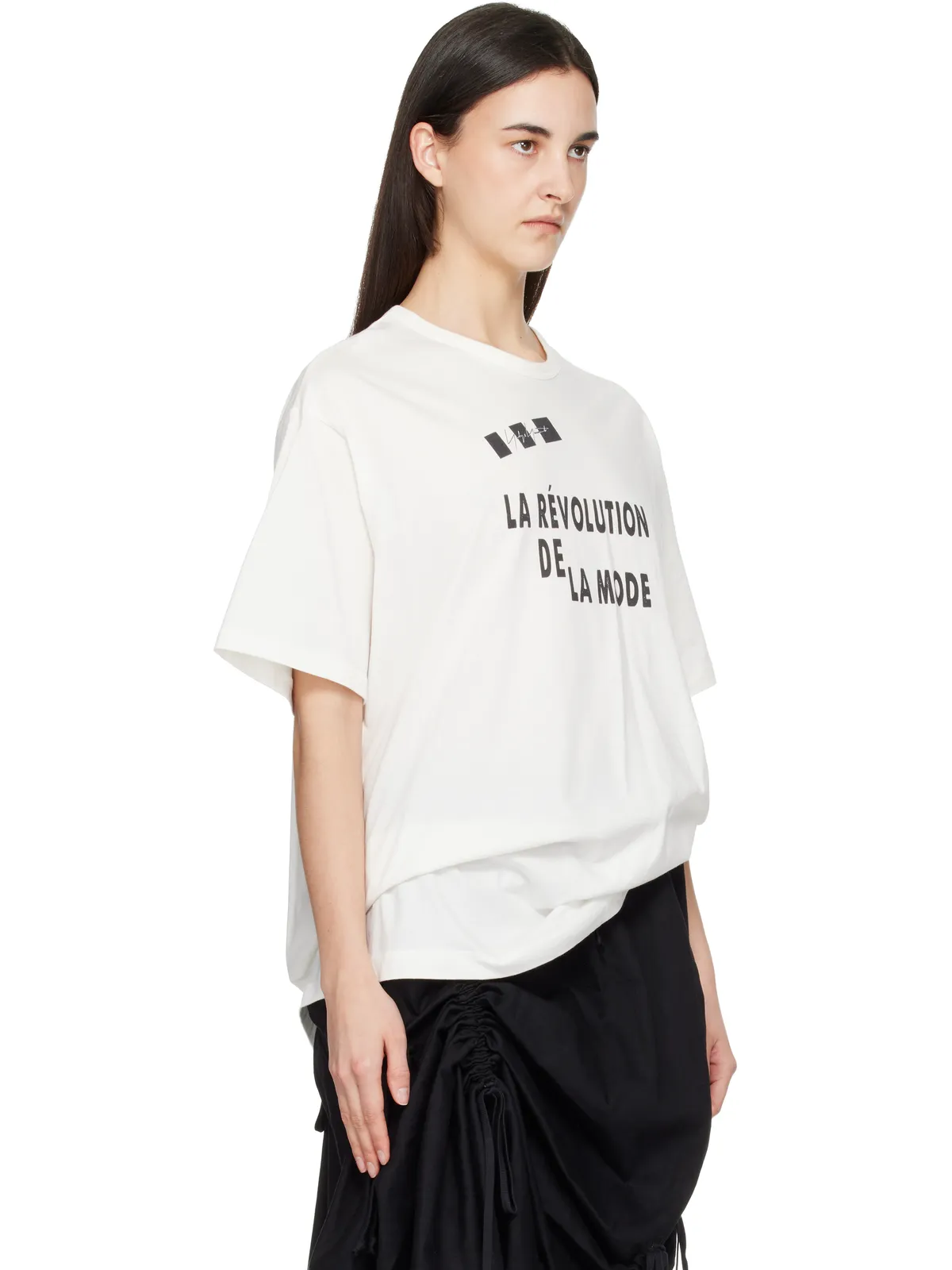 YOHJI YAMAMOTO 'La Révolution' 半袖Tシャツ - 画像2
