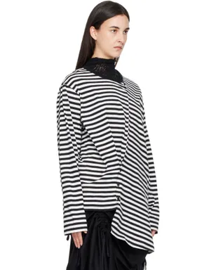 YOHJI YAMAMOTO パネル 長袖Tシャツ - サムネイル2
