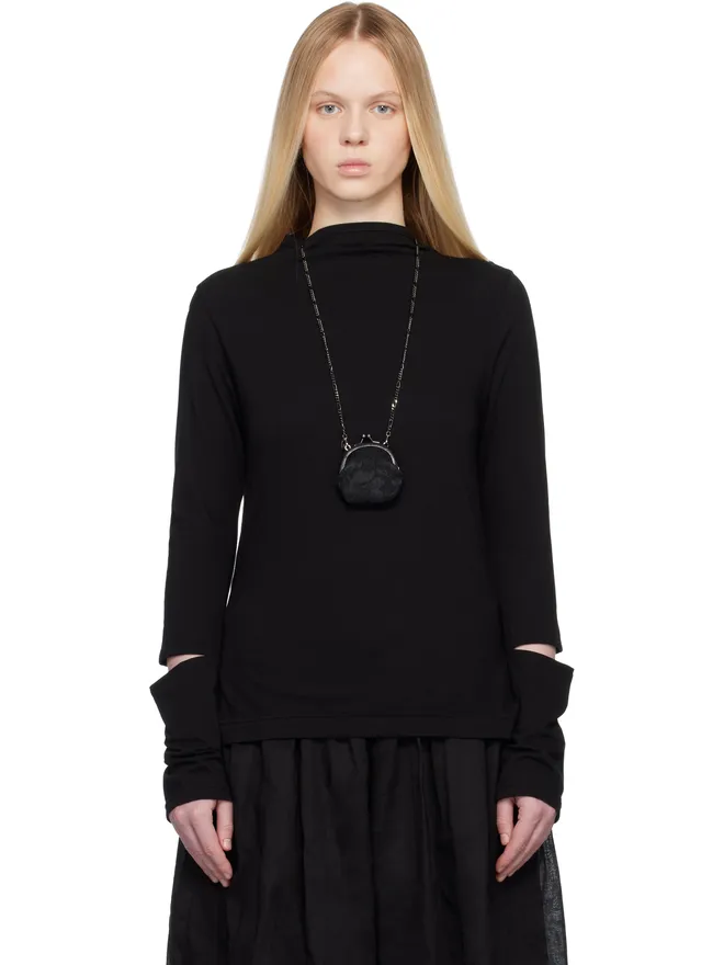 YOHJI YAMAMOTO YOHJI YAMAMOTO スリット ディテール Tシャツの商品画像