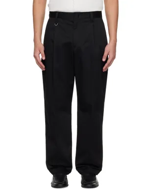 YOHJI YAMAMOTO Neighborhoodエディション Tuck ワークパンツ - サムネイル1
