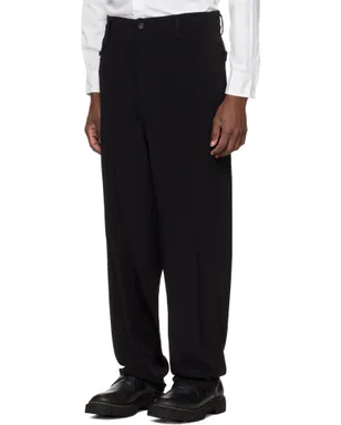 YOHJI YAMAMOTO Box Pocket トラウザーズ - サムネイル4