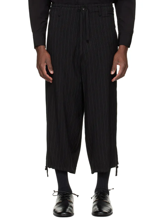 YOHJI YAMAMOTO YOHJI YAMAMOTO Thin Stripe トラウザーズの商品画像