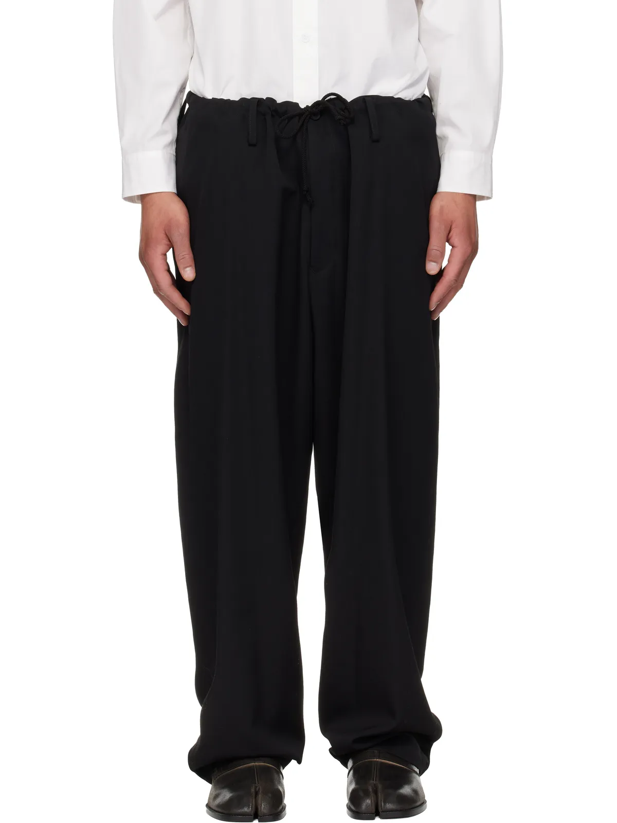 YOHJI YAMAMOTO New Standard String トラウザーズ - 画像1